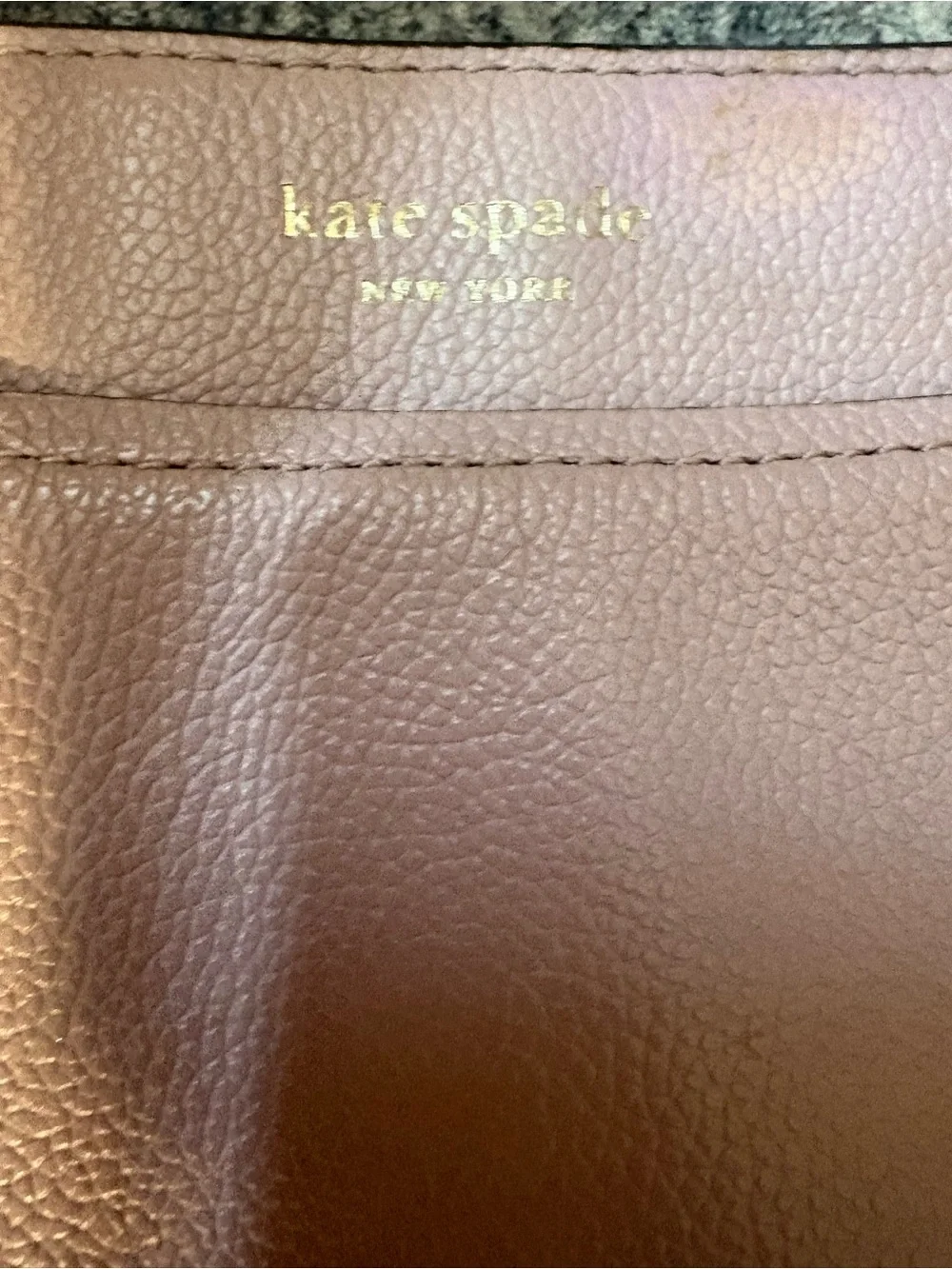 kate spade Blush Pink Pebbled Leather Crossbody
